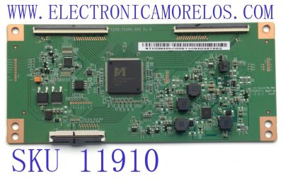T-CON PARA TV HITACHI·ROKU TV / NUMERO DE PARTE STCON495C005 / STCON495C-005 / CCPD-TC495-002 V1.0 / STCON495C00513 / E88441 / PANEL CC495PU1L11 / CC495PU1L 11 / MODELO 50RC6 / ((NOTA IMPORTANTE:CHECAR QUE EL PANEL Y MODELO CORRESPONDA CON SU TELEVISION))